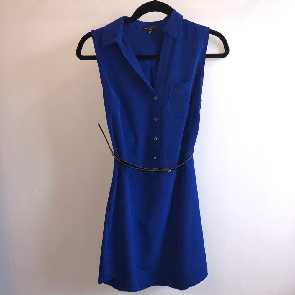 The Limited royal blue dress!